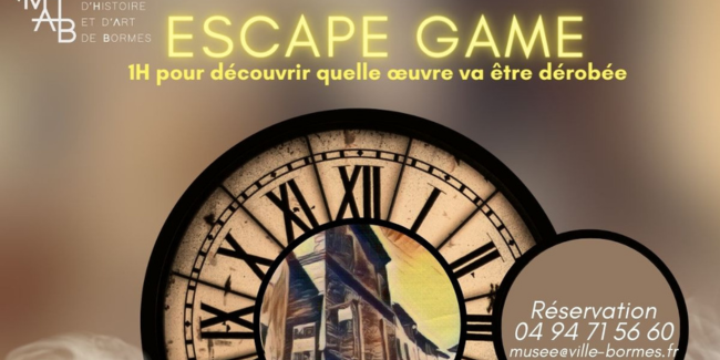 Escape game au Musée d'Histoire et d'Art de Bormes