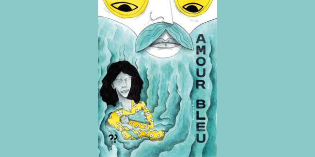 "Amour bleu", lecture musicale et dessinée à la Médiathèque du Pont du Las