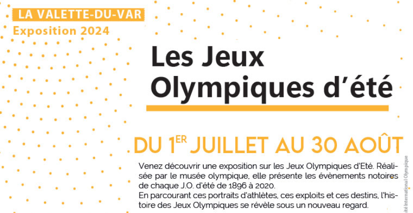 "Les Jeux Olympiques d'été", exposition à la médiathèque de La Valette-du-Var